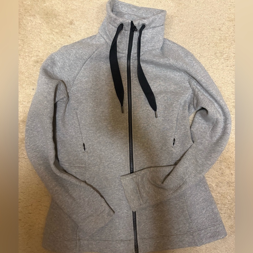 Lululemon Athletica gray full zip